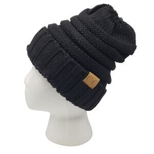 C.C. Beanie Slouchy Knit Oversized